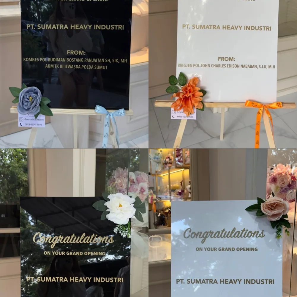 Basic Standing Acrylic | ARTIFICIAL FLOWER