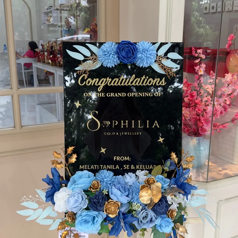 Victoria Standing Acrylic |ARTIFICIAL FLOWER