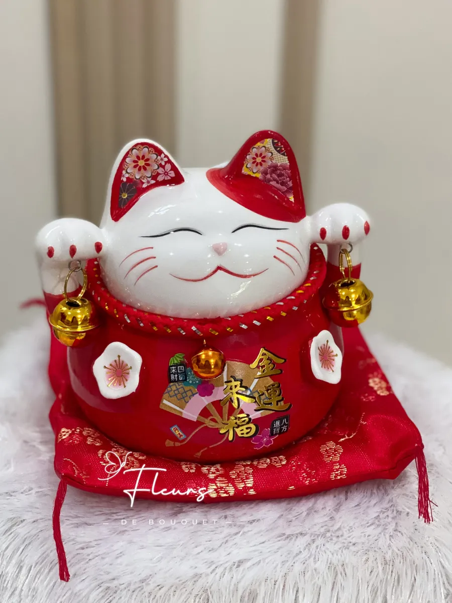 Large Lucky Cat Ceramic