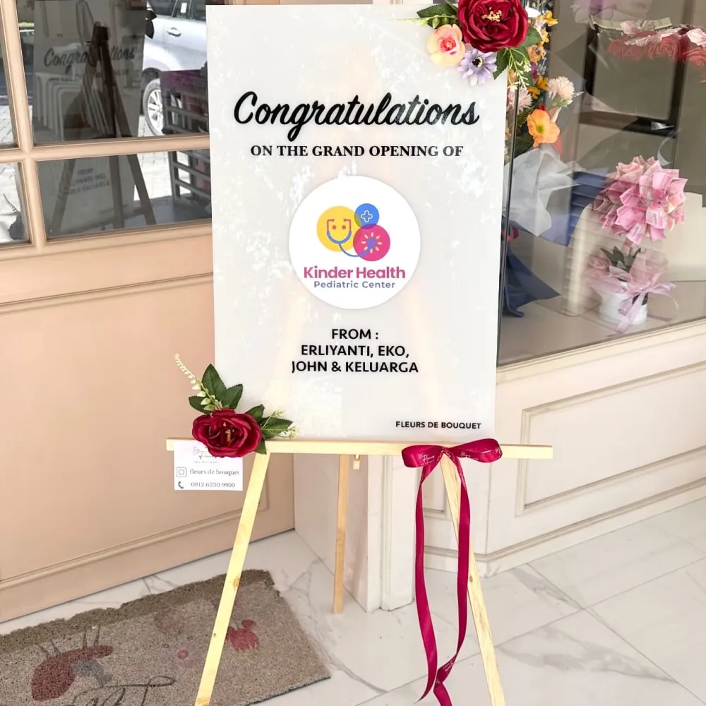 Basic Standing Acrylic | ARTIFICIAL FLOWER