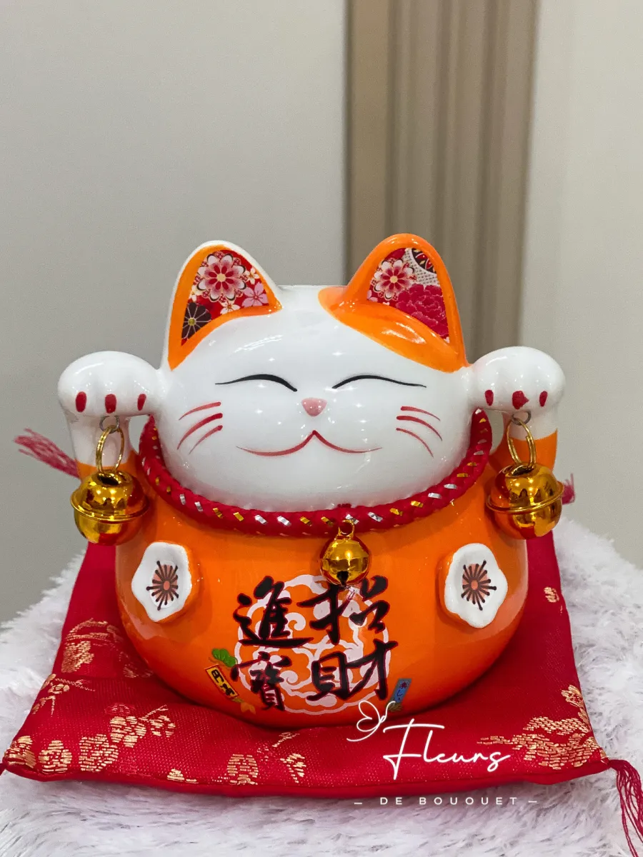 Large Lucky Cat Ceramic