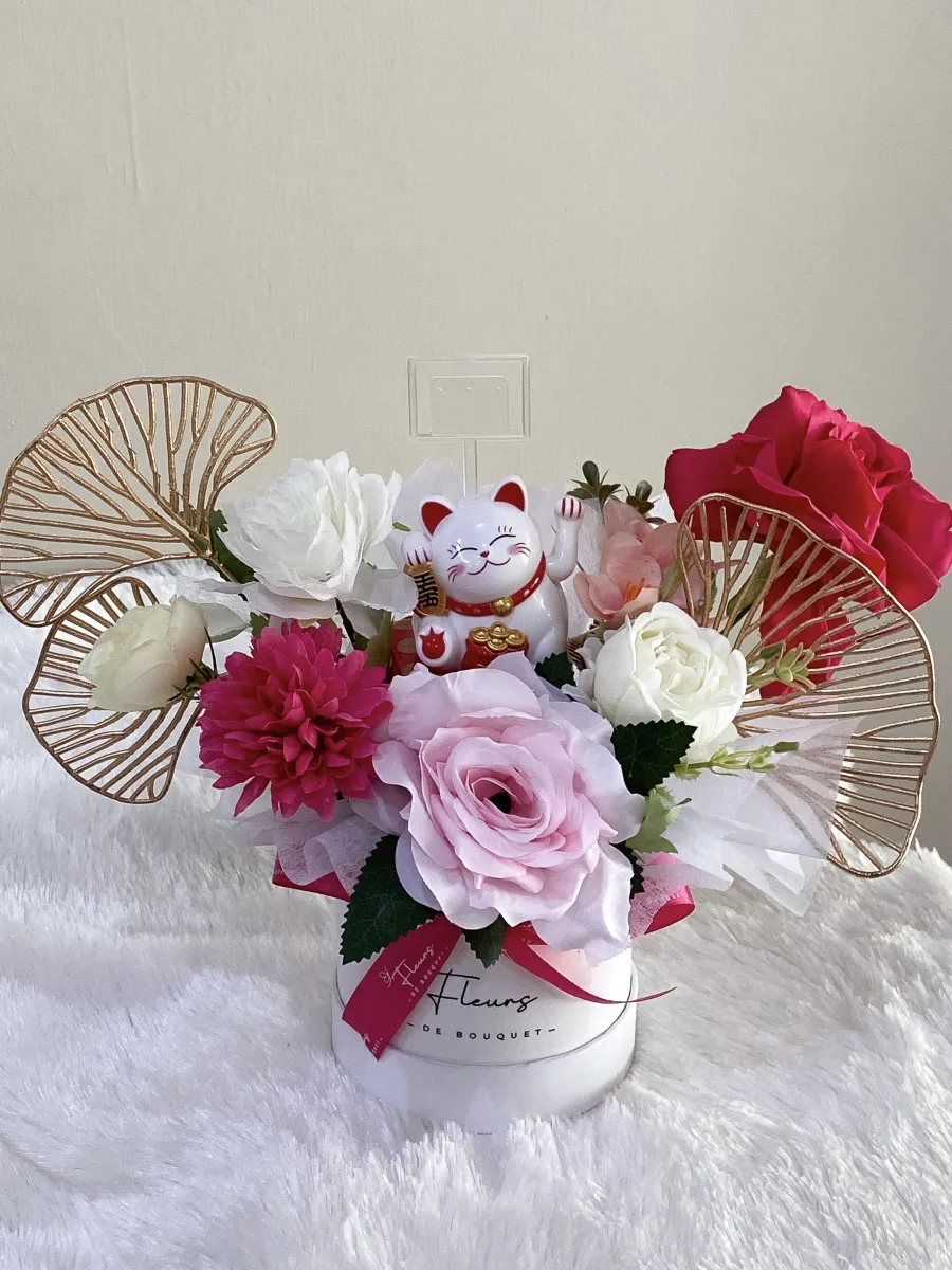 Fuku Hana Box (S) | Artificial Flower