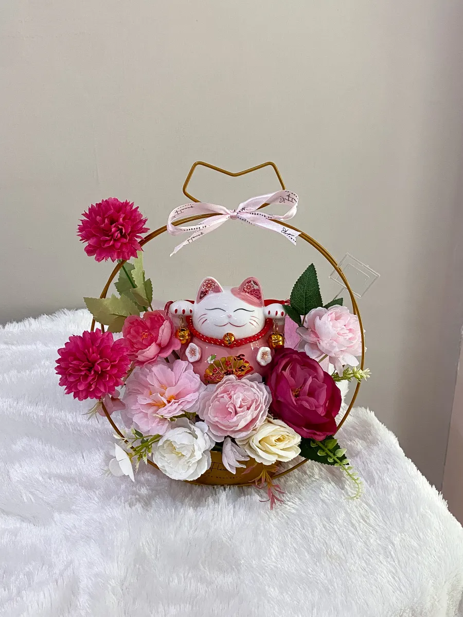 Hana Apple Vase | Artificial Flower