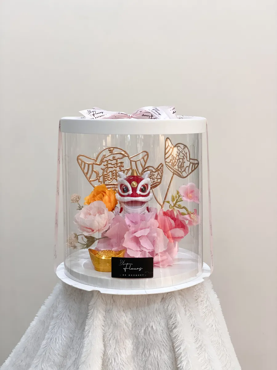 CNY V13 | Lucky Cat Mika Box 22x25