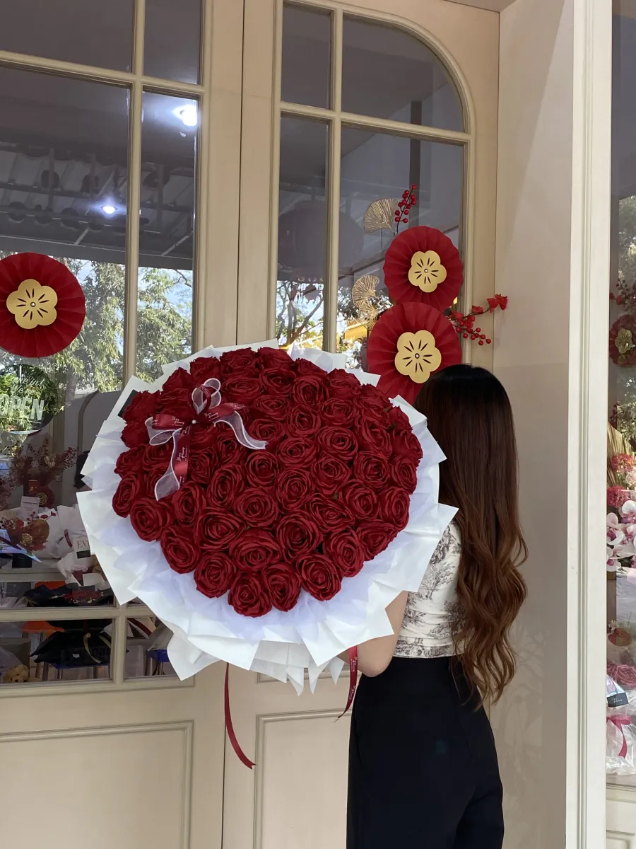 Classic Round 60 Roses | Artificial Flowers