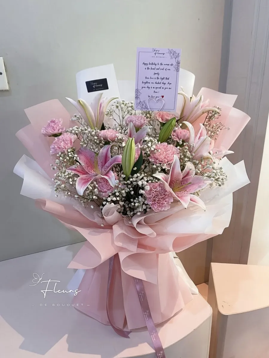 Lilies bouquet | Large Bouquet | Fresh Flower