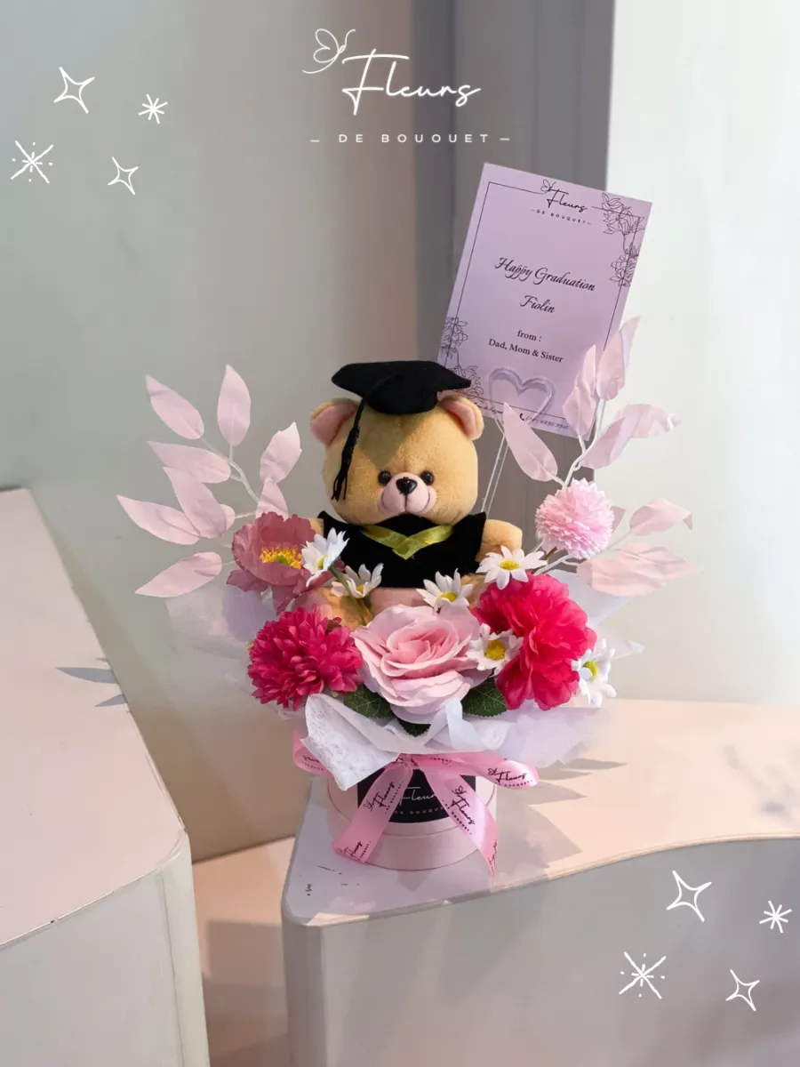 Graduation Gracie Box | Artificial Flowers