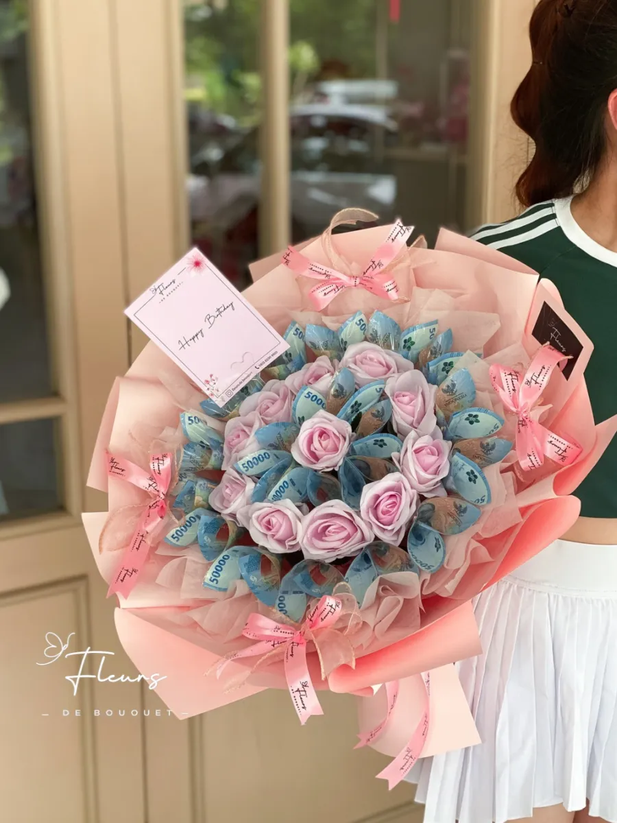 Corrie Money Bouquet | ARTIFICIAL FLOWER