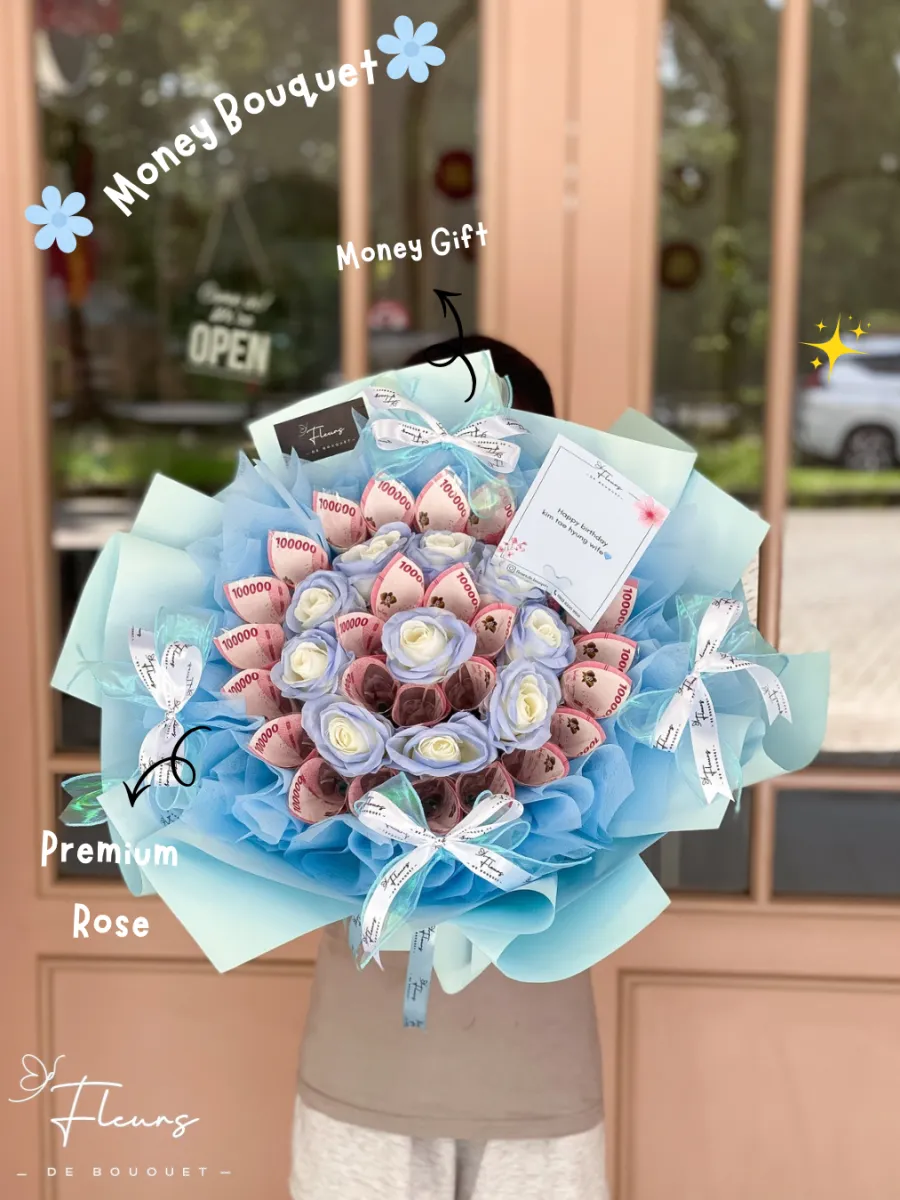 Corrie Money Bouquet | ARTIFICIAL FLOWER
